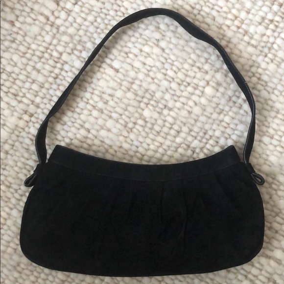 hobbs navy clutch bag